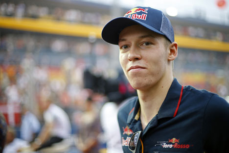 At 20 years of age, Kvyat’s boyish features and shy smile could easily allow him to pass for three or four years younger. Source: AFP / East News