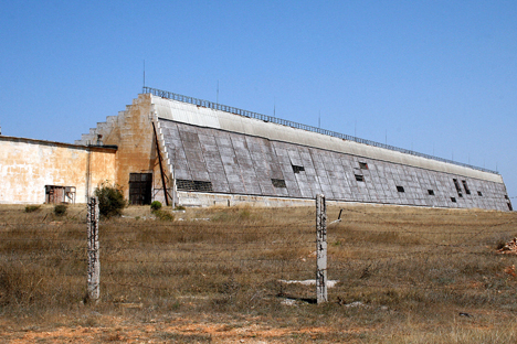 The Dnepr missile warning system radar station and the spacecraft command centre have been in Sevastopol since Soviet times. Source: TASS
