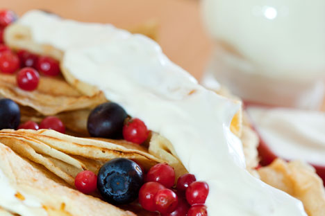Smetana is best with pancakes. Source: Lori / Legion Media