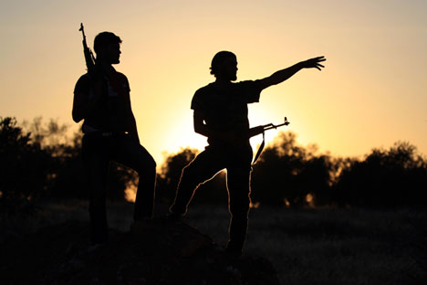 The IS has been fighting the Syrian government since 2012. Source: Reuters