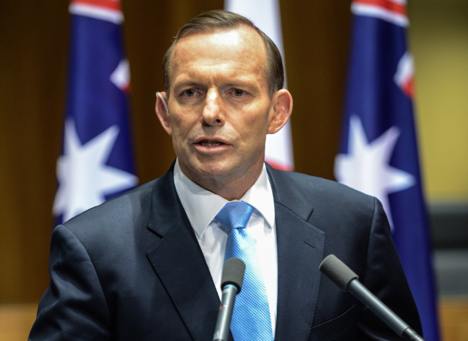 Is Tony Abbott trying to coax Narendra Modi away from the BRICS? Source: Photoshot / Vostock Photo