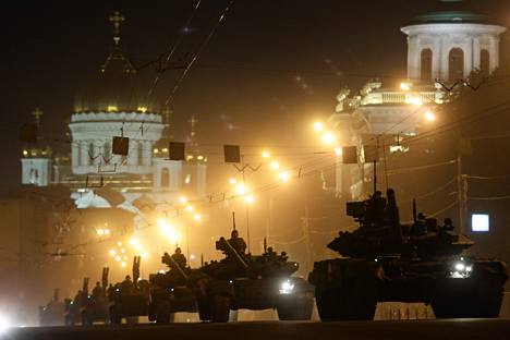 Russia military might on display in Moscow. Source: Valeriy Melnikov / RIA Novosti