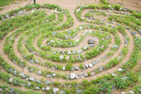 Mysterious stone labyrinths on the Kola Peninsula. Source: Lori/Legoion-Media