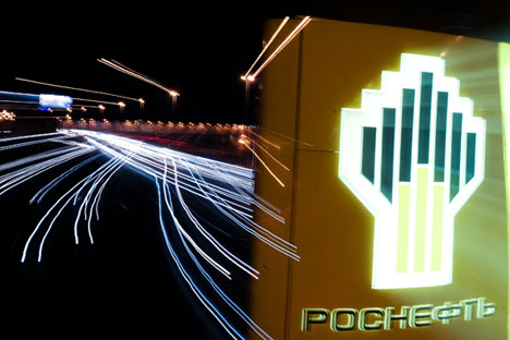 Rosneft logo. Source: RIA Novosti