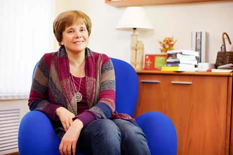 Irina Prokhorova: 'Our aim is to develop the book world.' Source: FotoImedia