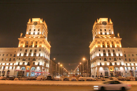 The Belarusian capital of Minsk has an exotic appeal outside the former Soviet Union. Source: Andrei Aleksandrov / RIA Novosti
