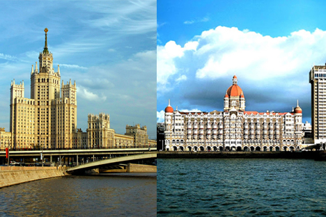 Moscow is four times larger than Mumbai, while the cities house the same number of people