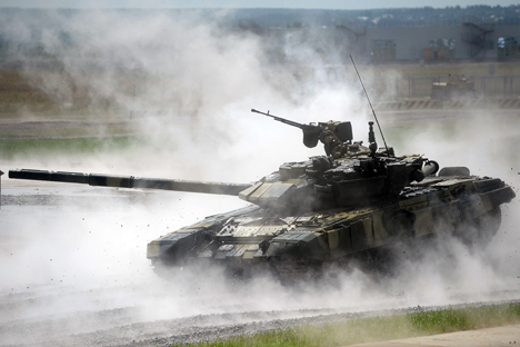 The Russian T-90 tank. Source: Vladimir Astapkovich / TASS
