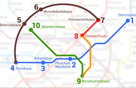 Use RIR's very own route to travel in Moscow metro. Source: Grigory Avoyan / RIR