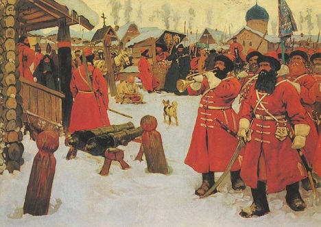 Sergei Ivanov. Streltsi (1907). Source: wikipedia.org