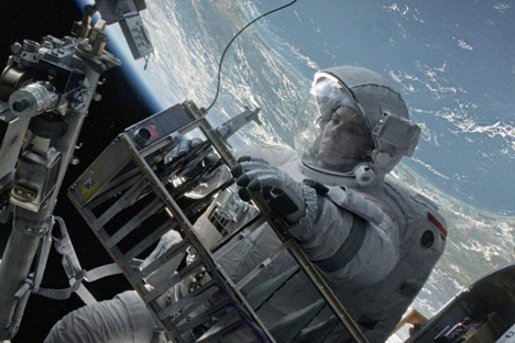 A screenshot from Gravity movie. Source: Kinopoisk.ru