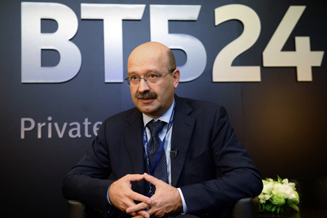 Mikhail Zadornov: "We set out the following reference marker in our business plan: The average annual price of oil is $50 a barrel." Source: Ilya Pitalev /RIA Novosti
