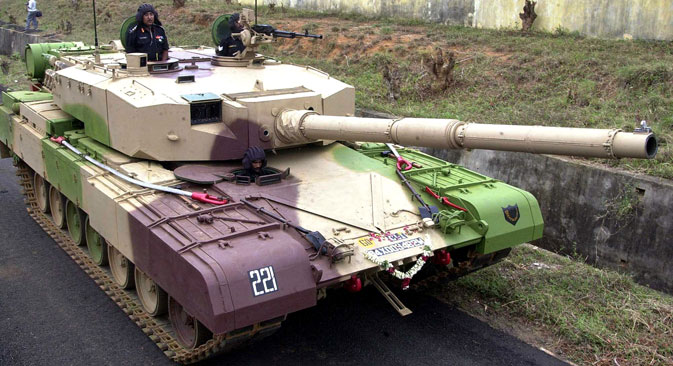 Arjun tank has been under development for nearly 40 years. Source: AP