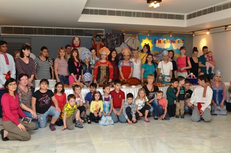 Traditional Russian carnival “Maslenitsa” celebrated in the RCSC in New Delhi. Source: RCSC