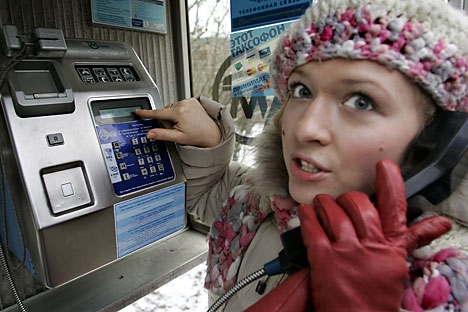Most remaining payphones will be concentrated in the residential areas of the capital. Source: Vitaly Belousov / TASS