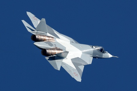 Sukhoi’s T-50 PAK-FA project won the race for the development of a futuristic –fifth generation fighter aircraft by defeating its rival MiG’s similar project. Source: Sukhoi