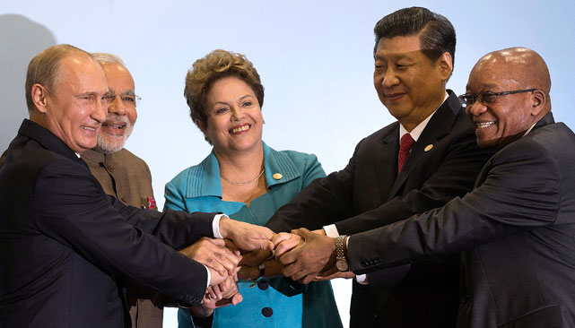 The decision to create general reserves was made in July 2014 at the Sixth Summit of BRICS at Fortaleeza in Brazil. Source: AP