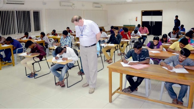 Maths Olympiad “Its time to study in Russia” in Chennai. Source: Rossotrudnichestvo