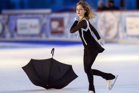 Olympic figure skating champion Yulia Lipnitskaya. Source: Alexander Vilf / RIA Novosti