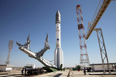 On May 16, 2015 a Proton-M carrier rocket with the Mexican communications satellite MexSat-1 onboard burned up in the atmosphere. Source: AP