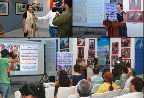 The celebration connected with over 18000 people across India and Russia through Facebook, and saw huge numbers of goodwill messages for the ‘Day of Russia.’ Source: RCSC