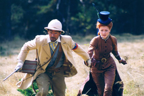 A screenshot from The Turkish Gambit, a movie based on adventures of Erast Fandorin by Boris Akunin. Source: kinopoisk