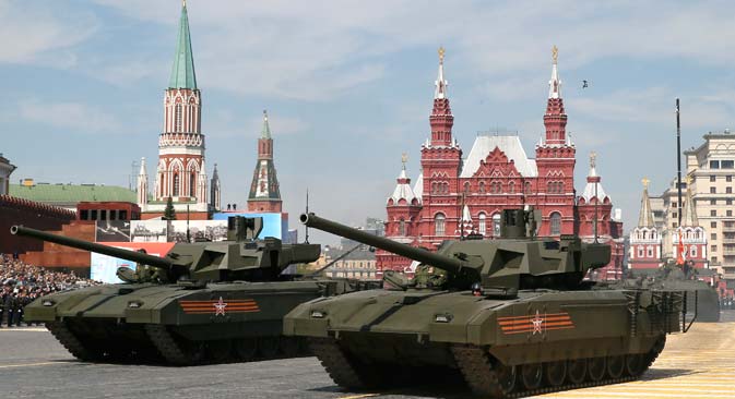 ‘Armata’ will not be available for export for another 15 to 20 years, for a number of reasons. Source: EPA