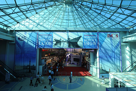 The International Maritime Defence Show. Source: Ruslan Schamukov/TASS