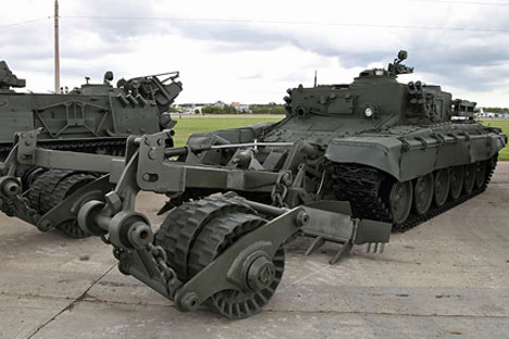 BMR-3MA Vepr mine-clearing vehicle