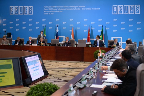 The Meeting of the BRICS Ministers on Science, Technology and Innovation in Moscow.