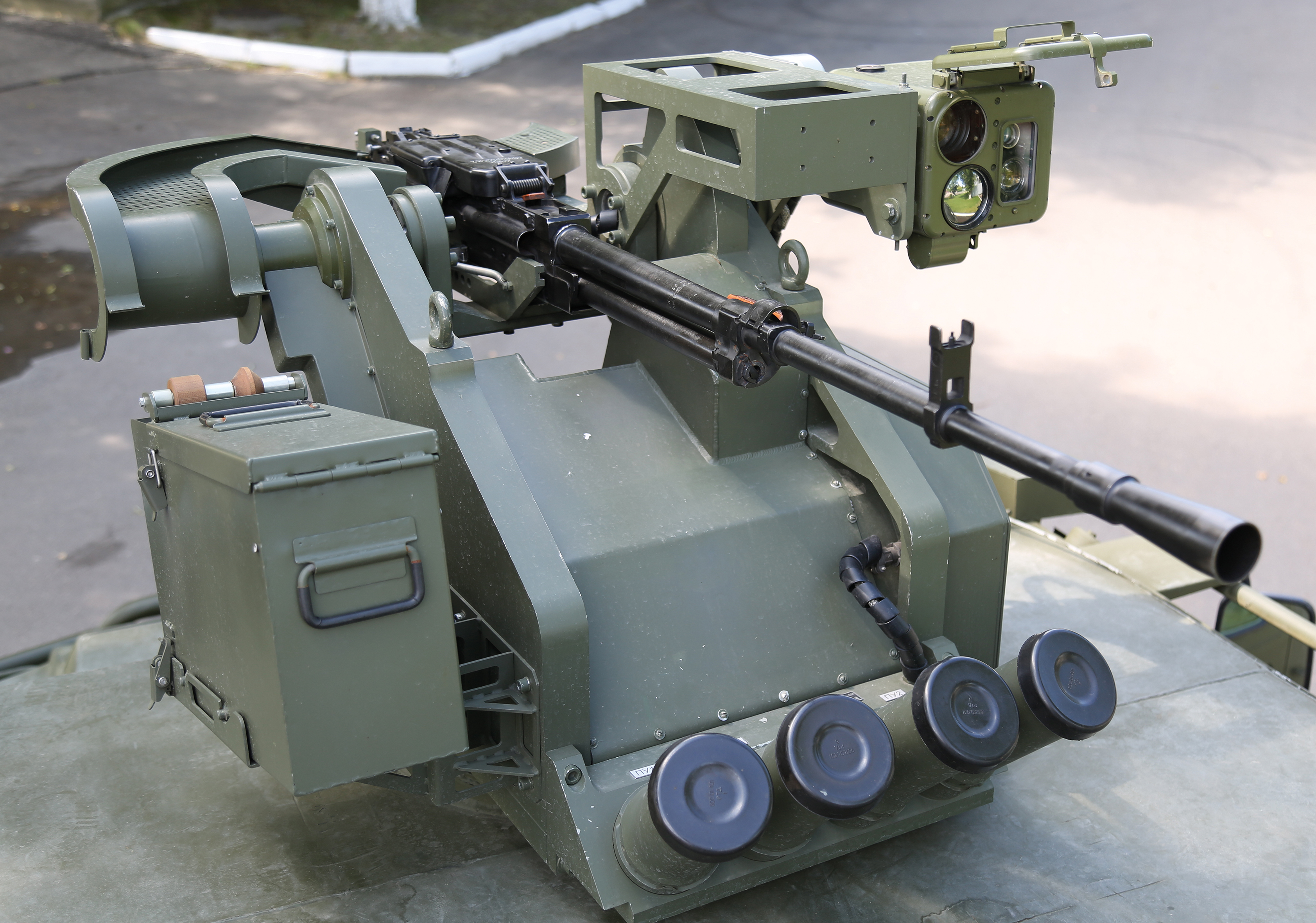 Arbalet-DM remote-controlled combat module (RCCM).
