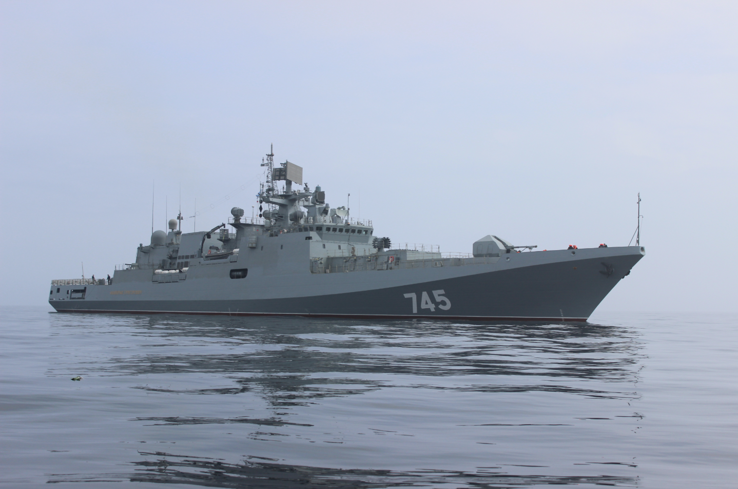 Project 11356 frigate Admiral Grigorovich.