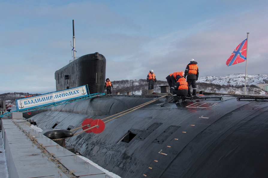 The Borei-class subs are replacing outgoing nuclear subs of the previous generation and are set to become the backbone of Russia’s sea-based nuclear defences.