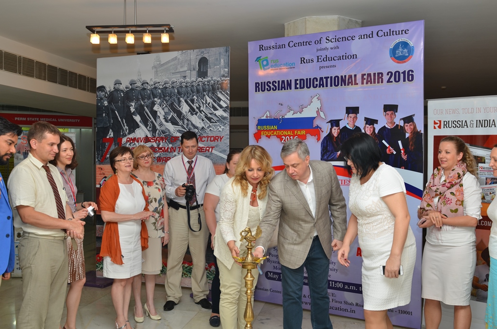 Fifteen leading Russian Higher Educational Institutions participated in the Fair. 