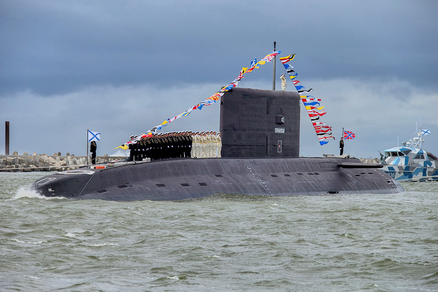 Project 636 Stariy Oskol submarine.