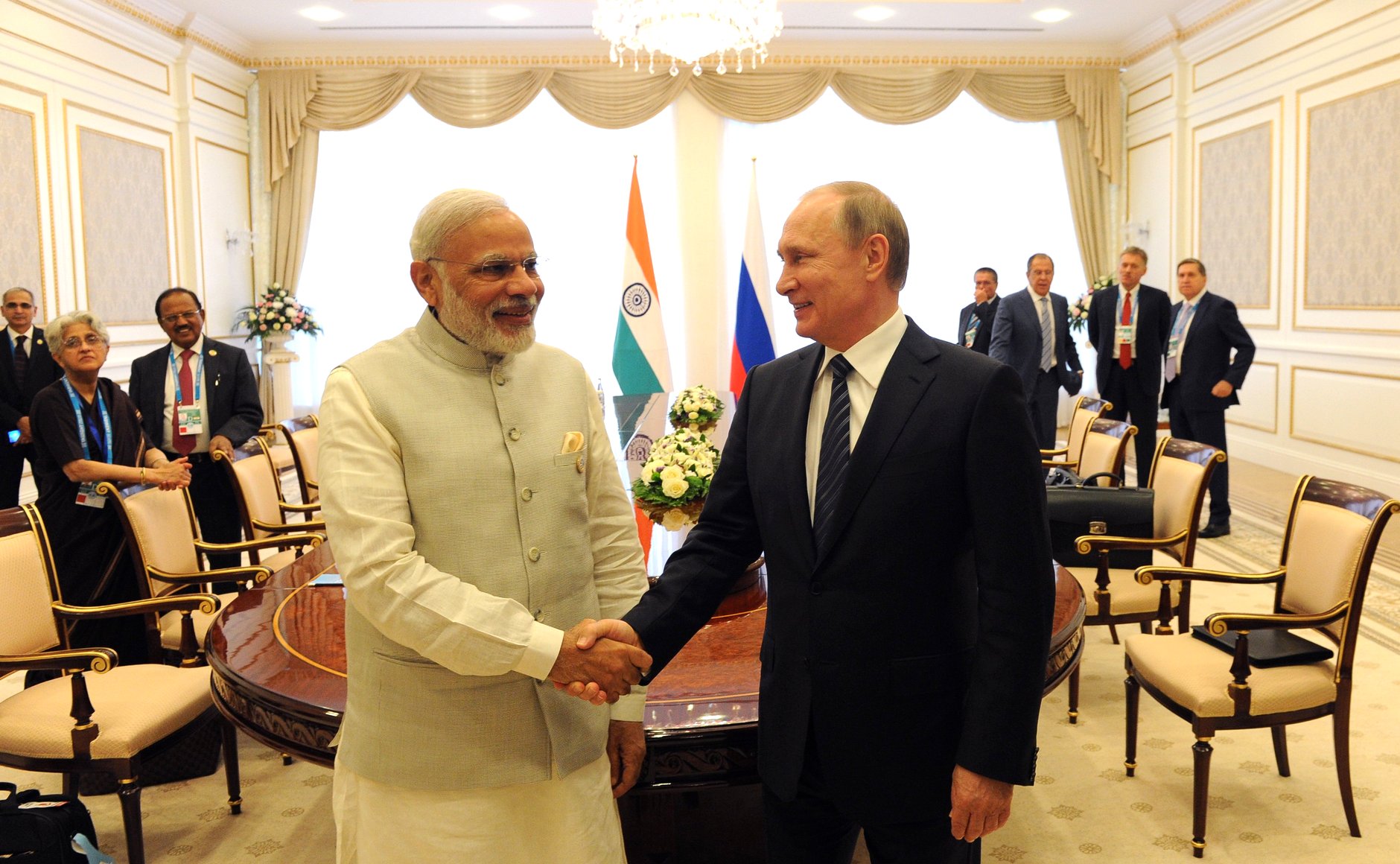 Modi thanked Putin for Russia’s strong support for India’s application to enter the Nuclear Suppliers Group (NSG).