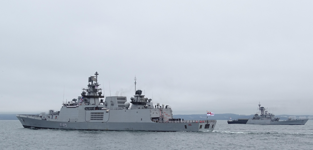 A group of ships of the Indian Navy arrived in Vladivostok on an unofficial visit.