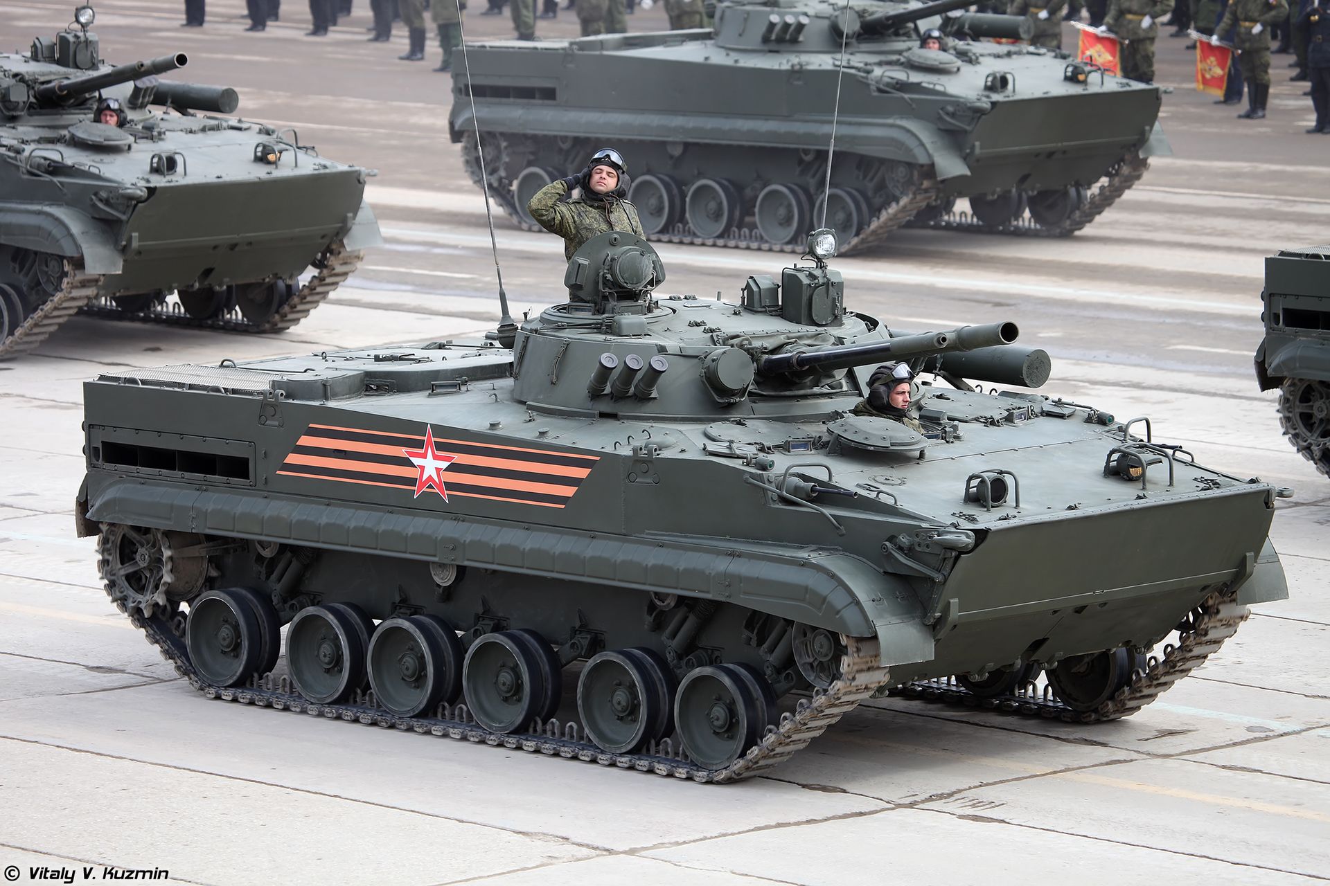 BMP-3 at the Victory Day Parade in Moscow.