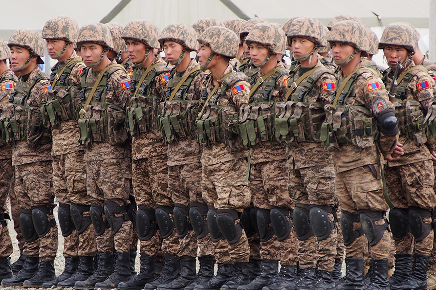 mongolian army uniform