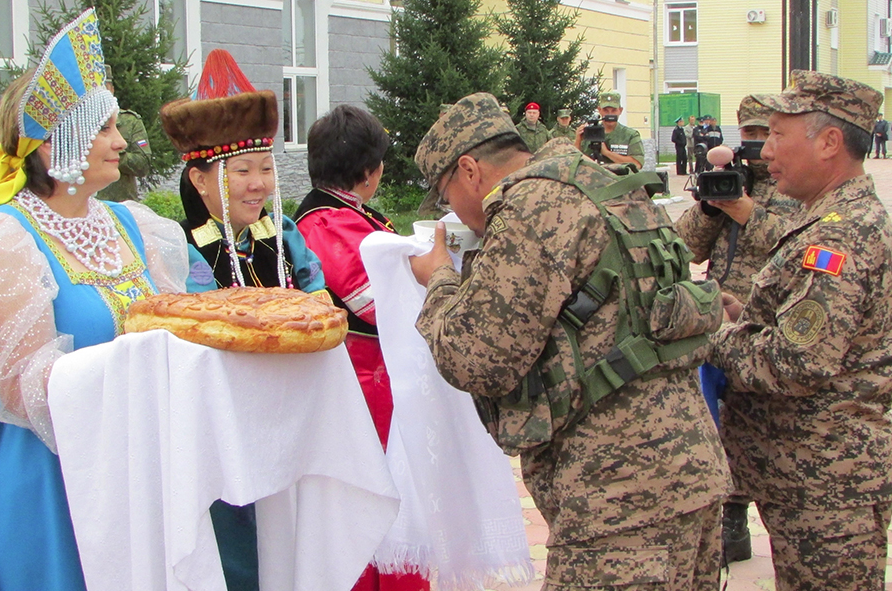 The drills were held at the Ulun Burduny training complex in the Republic of Buryatia, Russia's Siberia. 