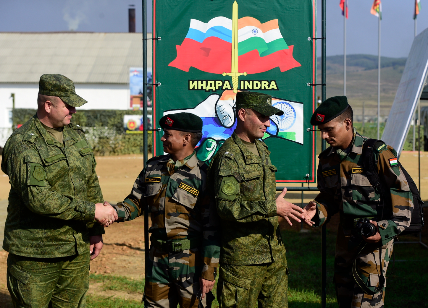 If Russia throws its military helmet into the ring, India would welcome such direct support.