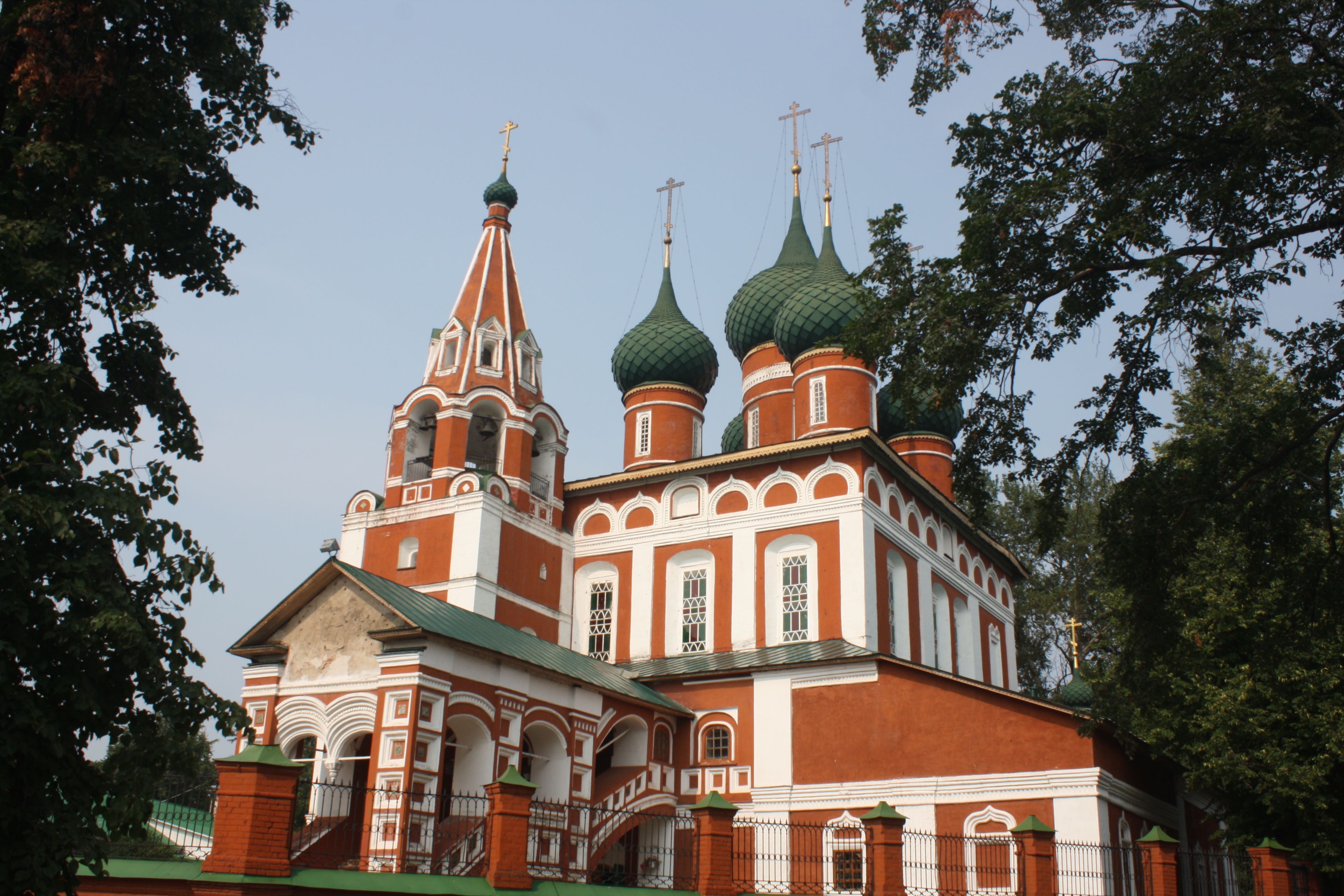 The city is famous for its colorful 17th century churches.