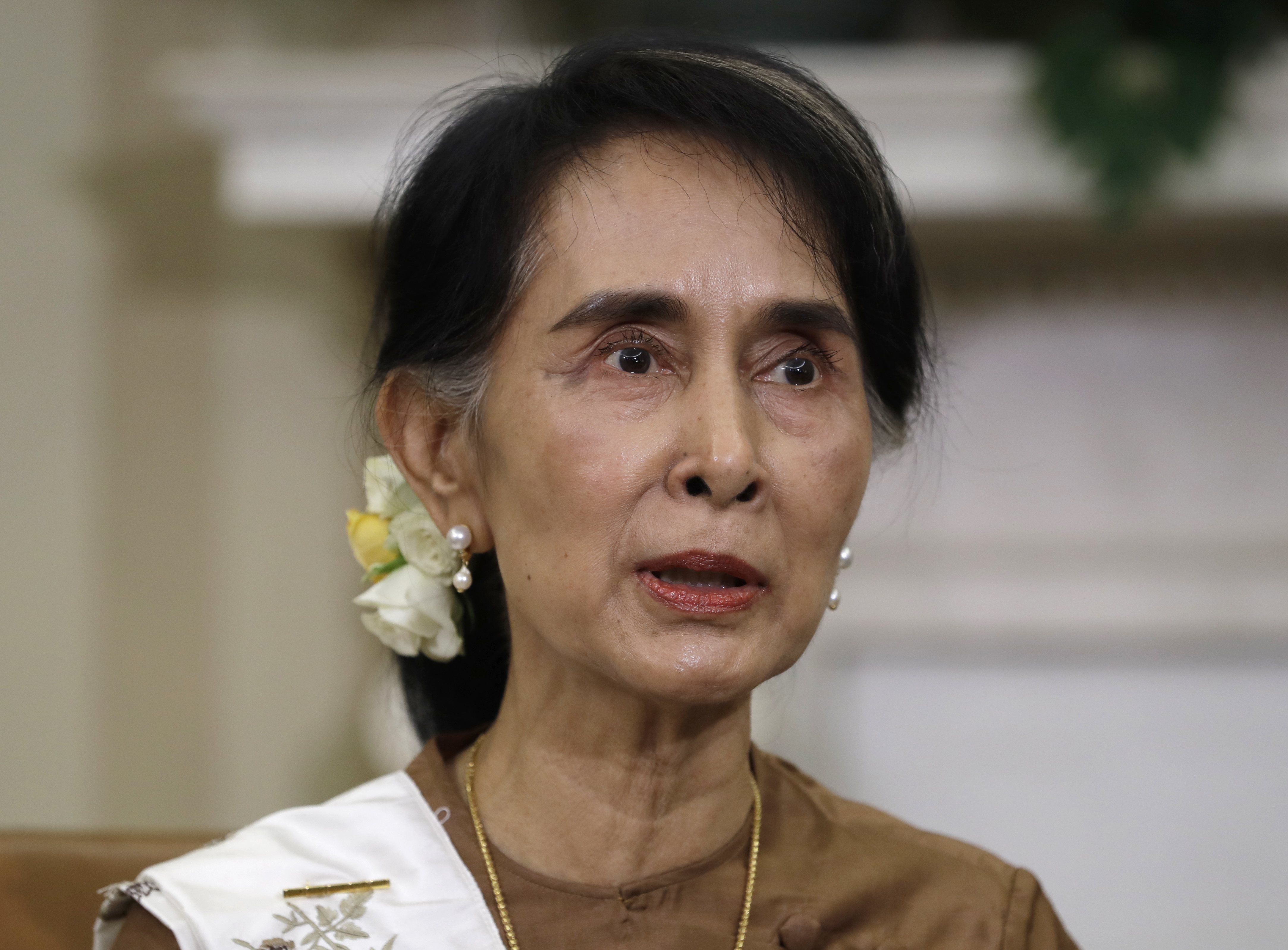 Aung San Suu Kyi is expected to hold bilateral talks with Narendra Modi and Vladimir Putin.