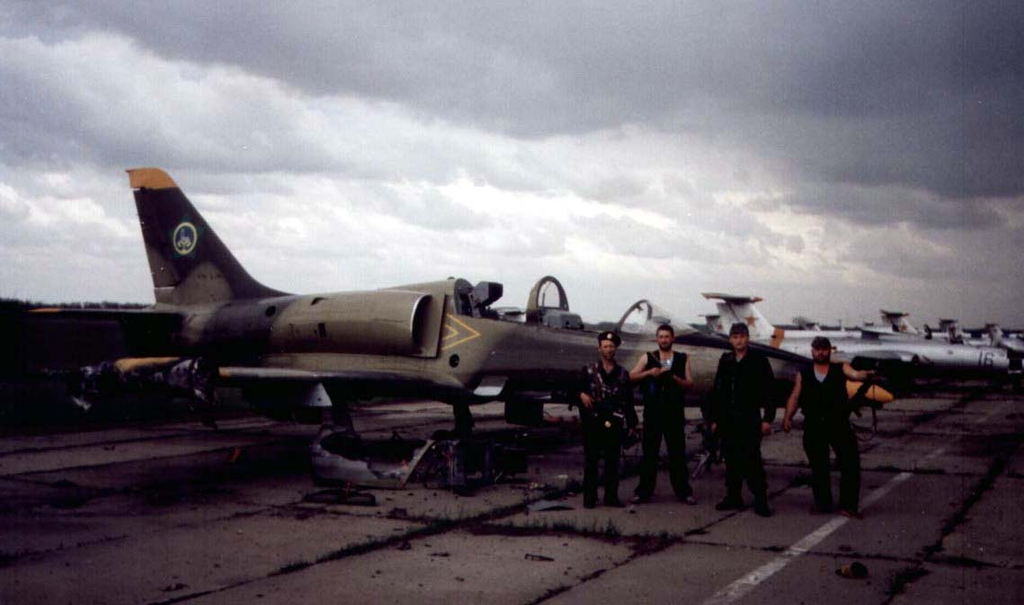 Chechen Air Force in 1994.