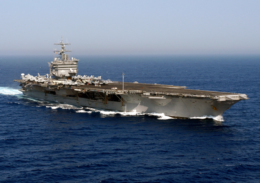 Aircraft carrier Enterprise.