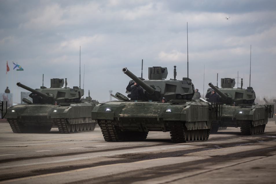 The main parade will be held in Moscow at the Red Square.