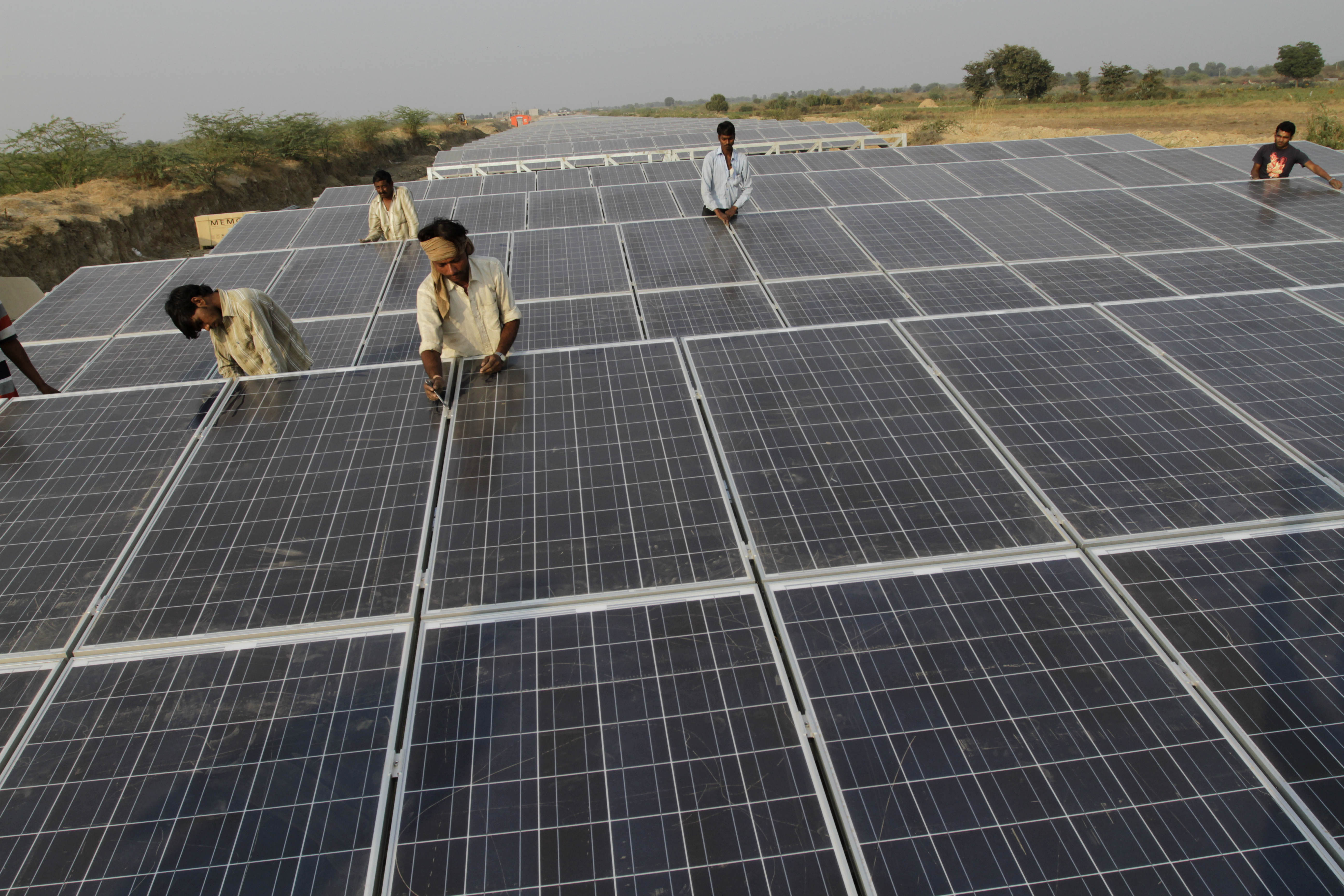 Russia is looking to make major inroads into India’s solar energy sector. Source: AP