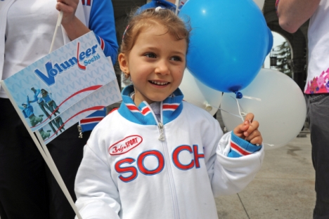 Per i Giochi invernali di Sochi 2014 si attendono 29 mila volontari olimpici (Foto: RIA Novosti / Viktor Kliushkin)