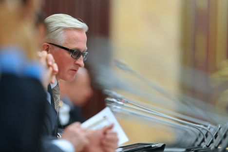 Aleksandr Shochin, presidente dell’Unione degli Industriali e degli Imprenditori (Foto: Itar Tass)