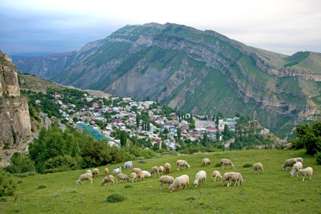 Panorama agricolo del Daghestan (Foto: Ria Novosti)